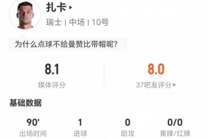 最新抗4成功vs点射！扎卡本场2关键传球+7长传5成功 2抢断2造犯规 6首发阵容_最新抗4成功vs点射！扎卡本场2关键传球+7长传5成功 2抢断2造犯规 6首发阵容在线观看_免费看直播